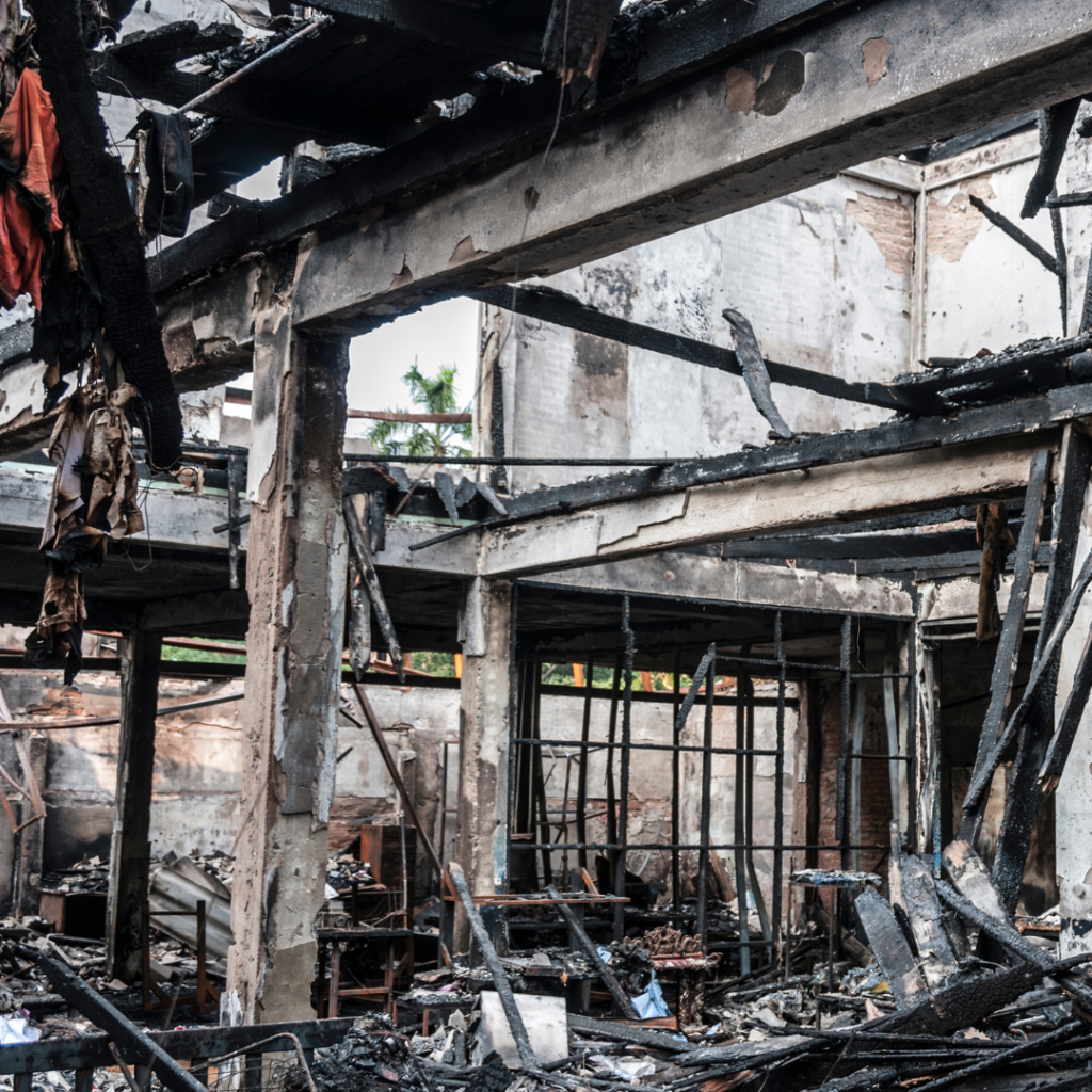 Fire-Damaged Structure
